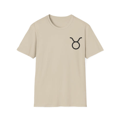 Taurus Zodiac Nutrition Facts T-Shirt | Unisex Softstyle Tee for Astrology Lovers