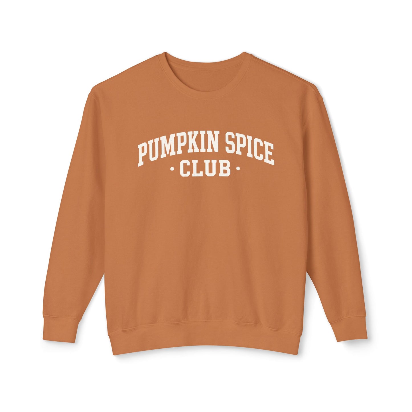 Pumpkin Spice Club Sweatshirt | Comfort Colors Fall Crewneck