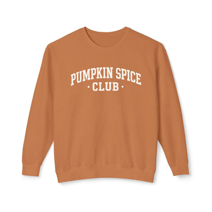 Pumpkin Spice Club Sweatshirt | Comfort Colors Fall Crewneck